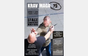 Stage de Krav Maga - Couteau Baton - Karaté Gravelines