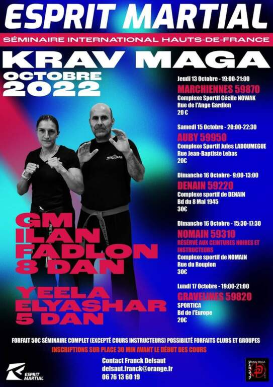 Stage international de Krav Maga