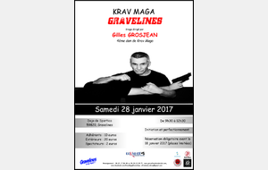 Stage de Krav Maga à Gravelines avec Gilles GROSJEAN 4ième dan